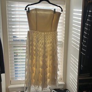 Women’s strapless dress